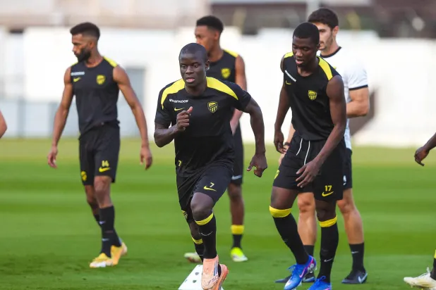 كانتي غاب عن المواجهة بداعي الإصابة (نادي الاتحاد)