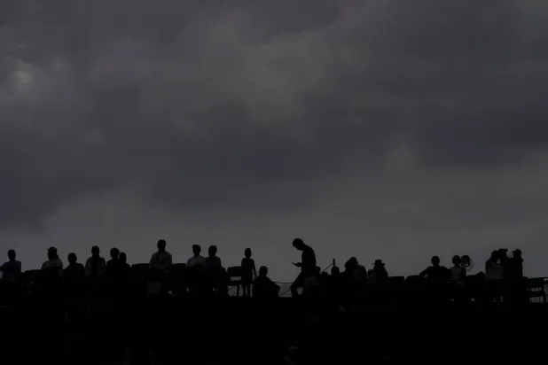 People gather at Sydney Opera House during Australia Day 2026 celebrations, in Sydney, Australia, 26 January 2026. (EPA)
