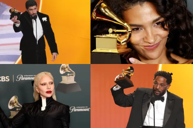 أبرز المغنّين الفائزين بجوائز حفل غرامي الـ68 (إ.ب.أ/ أ.ب)