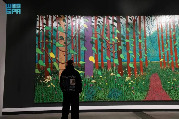 The Arduna exhibition features over 80 artworks from Saudi, regional, and international artists. (SPA)