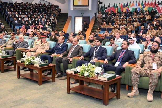 جانب من حفل تدشين مبادرة «إدماج» في العاصمة الباكستانية إسلام آباد الاثنين (واس)