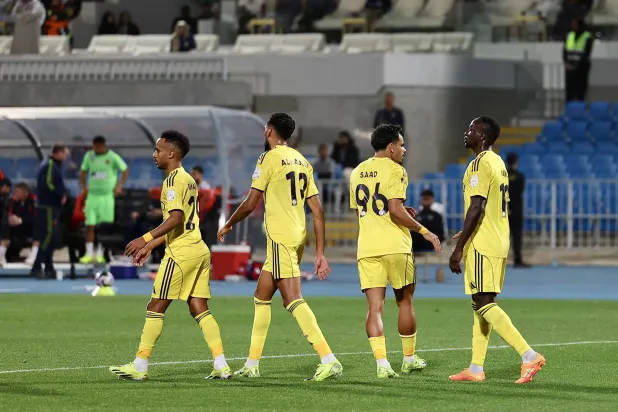 نجح النصر بتجاوز الرياض بهدف ساديو ماني (تصوير: عبد العزيز النومان) 