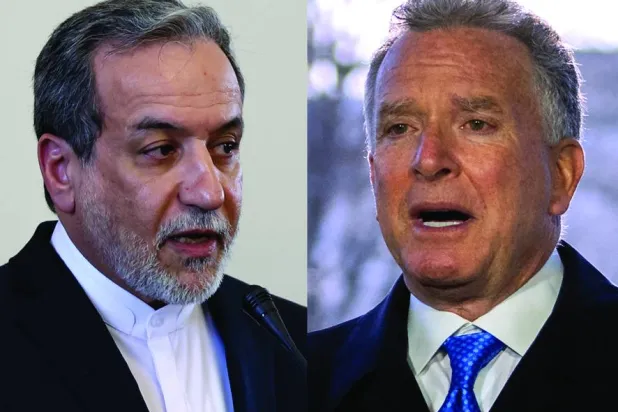 تساؤلات كثيرة حول ما إذا كانت مسقط ستشهد مفاوضات مباشرة بين ويتكوف وعراقجي (أ.ب)