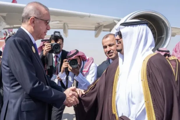 الرئيس التركي يصل إلى الرياض في زيارة رسمية 