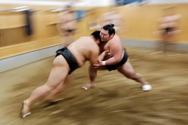 منافسات السومو تعود إلى دائرة الاهتمام (رويترز)