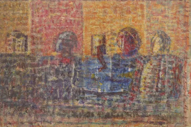 البناء البصري هو نتيجة زمن طويل من الاشتغال (لوحات محمود أمهز)