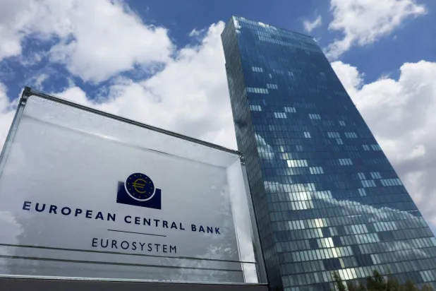The European Central Bank building in Frankfurt (Reuters)