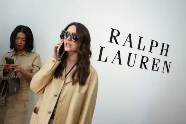 Guests wait after viewing the latest Ralph Lauren collection in New York City, US, April 17, 2025. REUTERS/Caitlin Ochs/File photo
