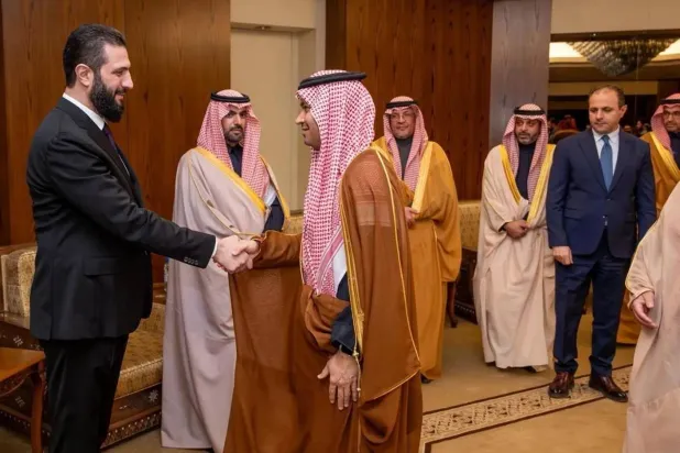 الرئيس السوري استقبل وزير الثقافة السعودي والوفد المرافق له بقصر المؤتمرات في دمشق الخميس (واس)