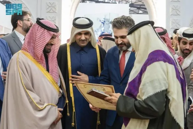 Saudi Culture Minister Inaugurates Kingdom's Pavilion as Guest of Honor at Damascus Book Fair