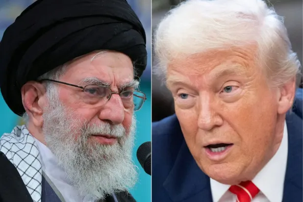 İran Yüksek Lideri Ali Hamaney ve ABD Başkanı Donald Trump (AFP)