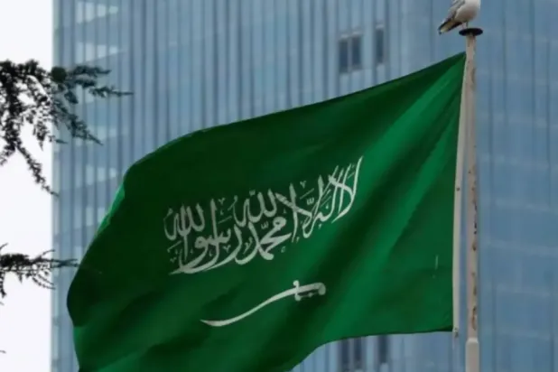 File photo of the Saudi flag/AAWSAT
