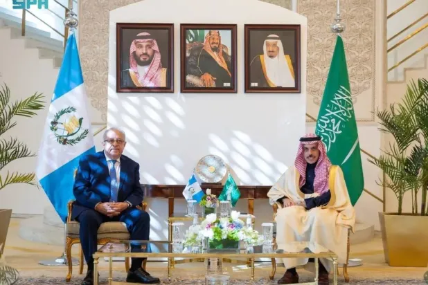 The Saudi Minister of Foreign Affairs met on Sunday with his Guatemalan counterpart in Riyadh. SPA