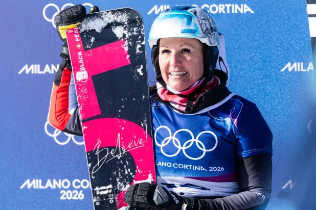 المتزلجة النمساوية كلاوديا ريغلر (د.ب.أ) 