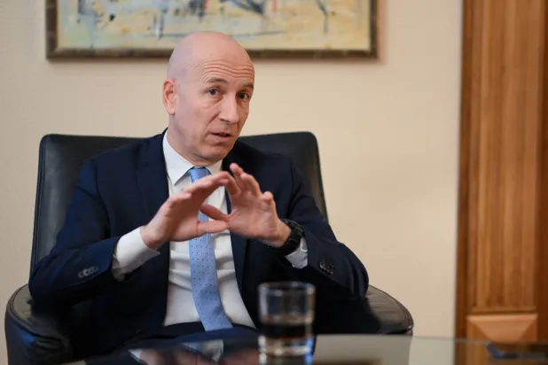 مارتن كوشر خلال مقابلة مع «رويترز» في فيينا يوم 6 فبراير 2026 (رويترز)