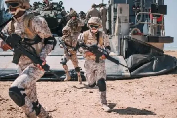 ركز التمرين على تعزيز قابلية التشغيل البيني والجاهزية بين القوات البحرية الأميركية والأسطول الغربي للقوات البحرية الملكية السعودية (القنصلية الأميركية في جدة)