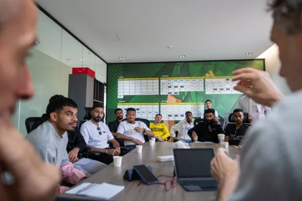 لاعبو المنتخب المرشحون لقائمة كأس العالم 2026 (الاتحاد السعودي)