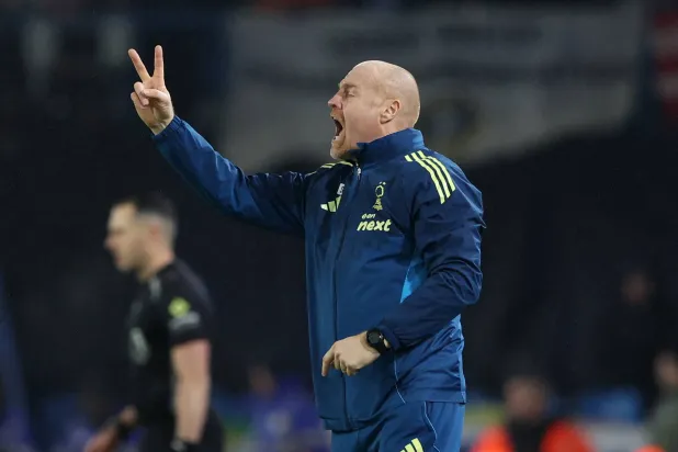 شون دايش مدرب نوتنغهام فورست (رويترز)