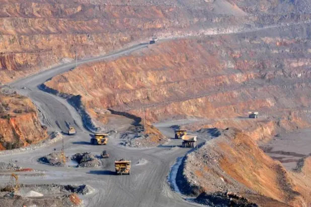 Gold mine in China (archive-Reuters)