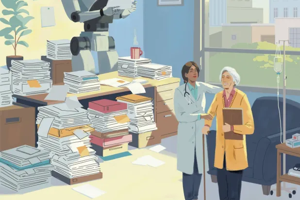 هل يشكل الذكاء الاصطناعي «تهديداً وجودياً لهوية الأطباء ورسالتهم»؟