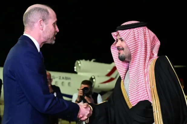 ولي العهد البريطاني يزور العلا