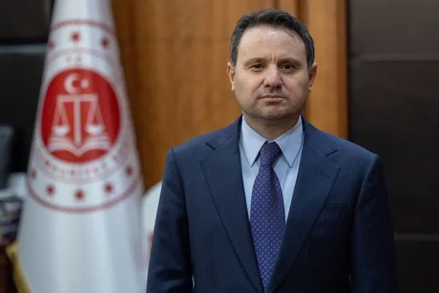 Newly-appointed Turkish Minister of Justice Akin Gurlek. (Istanbul Public Prosecutor's Office on X)