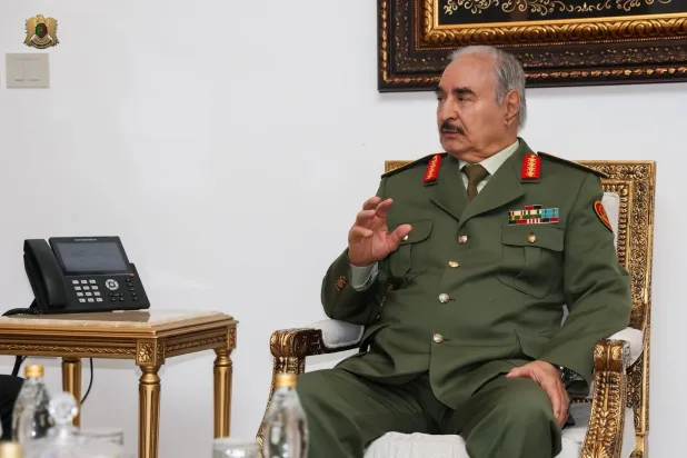 قائد «الجيش الوطني» الليبي المشير خليفة حفتر (إعلام القيادة العامة)