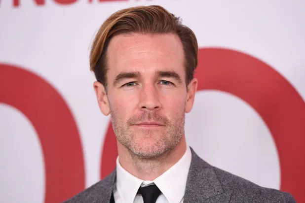 (FILES) Actor James Van Der Beek arrives for a special screening of 'Downsizing' on December 18, 2017 at the Regency Village Theatre in Los Angeles, California. (Photo by Robyn Beck / AFP)