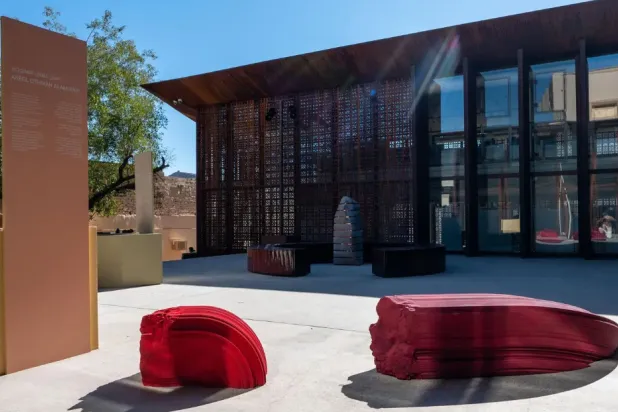 The prince met with a group of talented young men and women from AlUla active in various artistic and cultural fields - SPA