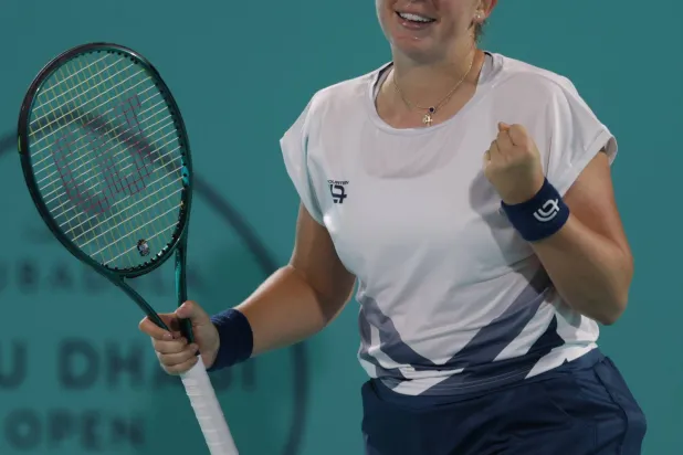 اللاتفية يلينا أوستابينكو (إ.ب.أ)