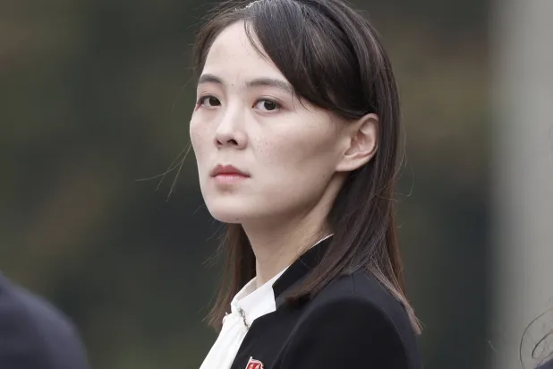 FILE - Kim Yo Jong, sister of North Korea's leader Kim Jong Un, attends a wreath-laying ceremony at Ho Chi Minh Mausoleum in Hanoi, Vietnam, March 2, 2019. (Jorge Silva/Pool Photo via AP, File)