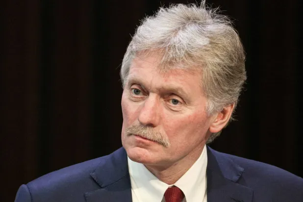 FILED - 19 December 2024, Russia, Moscow: Kremlin Spokesman Dmitry Peskov attends Russian President Vladimir Putin's annual end-of-year press conference. Photo: Kremlin Press Office/dpa