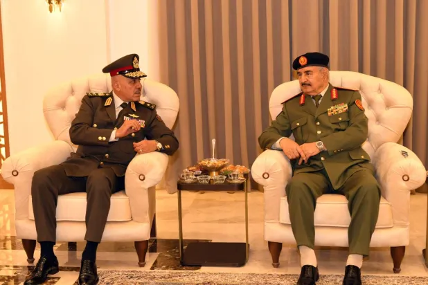 حفتر مستقبلاً رئيس أركان الجيش المصري (المتحدث العسكري المصري)