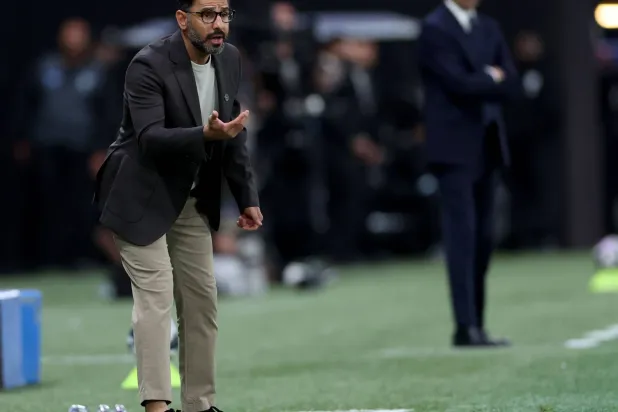 سعد الشهري مدرب فريق الاتفاق (تصوير: مشعل القدير)