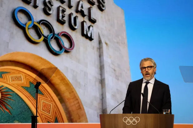 كيسي واسرمان رئيس اللجنة المنظمة لـ«أولمبياد لوس أنجليس 2028» (رويترز)