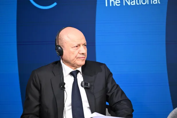 رئيس مجلس القيادة الرئاسي اليمني رشاد العليمي (سبأ)