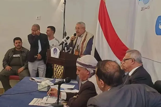 قيادات في جناح حزب «المؤتمر الشعبي» الخاضع للحوثيين في صنعاء (إعلام محلي)