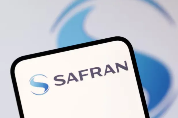 Safran Group logo is seen in this illustration taken July 26, 2025. REUTERS/Dado Ruvic/Illustration
