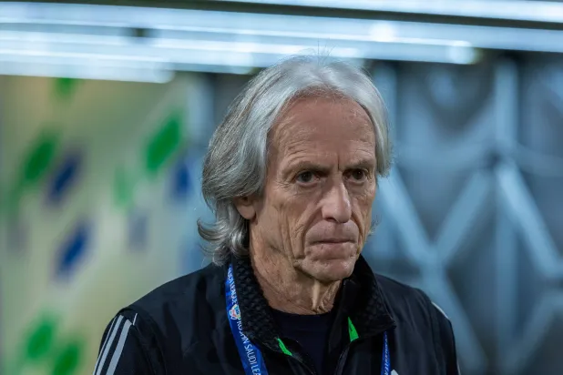 البرتغالي خورخي خيسوس مدرب فريق النصر (تصوير: عيسى الدبيسي)