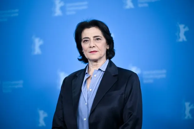 13 February 2026, Berlin: Palestinian actress and film director actress Hiam Abbass attends the photocall for the film “In a Whisper” at the 76th Berlin International Film Festival, taking place from February 12 to 22, 2026. (dpa) 