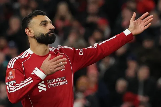 الدولي المصري محمد صلاح (رويترز)