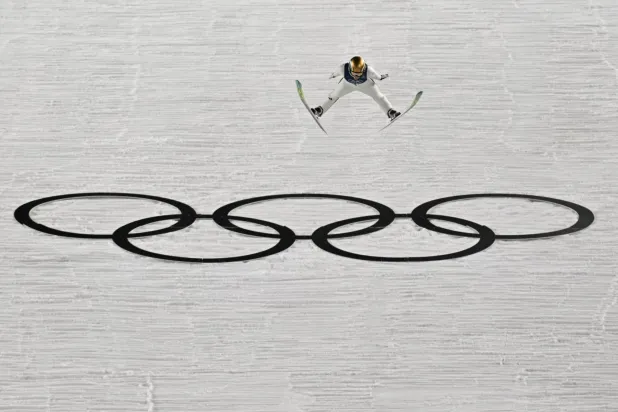 المتزلجة النرويجية آنا أودين ستروم (أ.ف.ب)