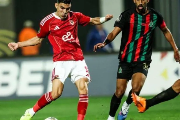 الأهلي المصري تعادل سلبياً مع الجيش الملكي المغربي (النادي الأهلي) 