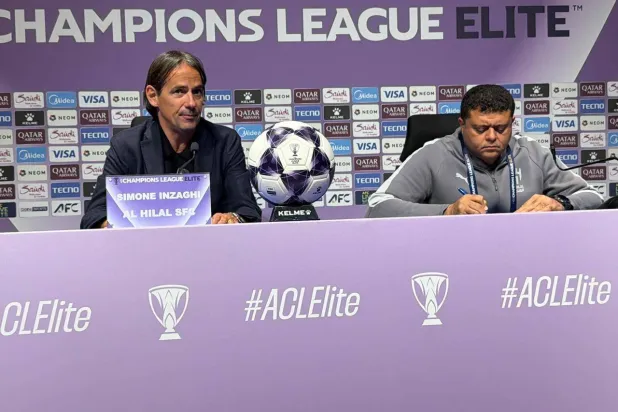 الإيطالي سيموني إنزاغي مدرب فريق الهلال (الشرق الأوسط)