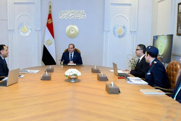 الرئيس عبد الفتاح السيسي وجَّه الثلاثاء بضرورة المتابعة اليومية والمستمرة لتوافر السلع (الرئاسة المصرية)