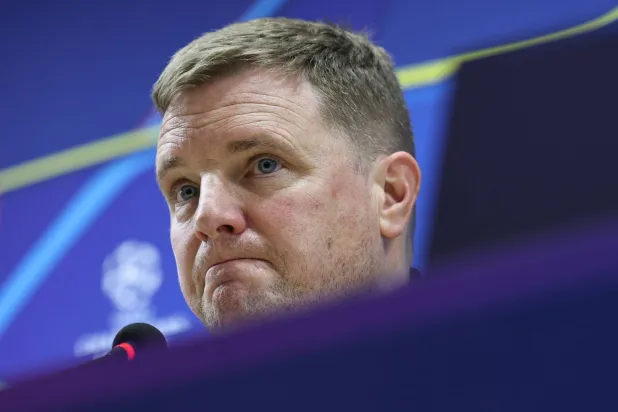 إيدي هاو مدرب نيوكاسل الإنجليزي (أ.ف.ب)