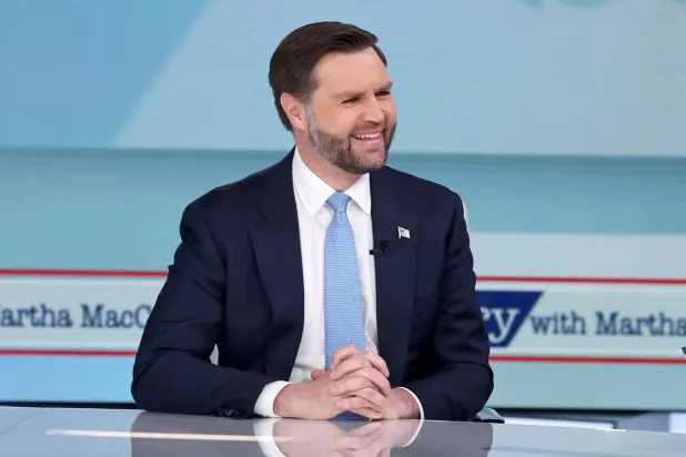 ABD Başkan Yardımcısı JD. Vance, Fox News'e verdiği röportajda (AFP)