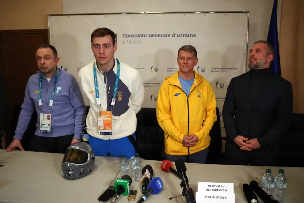 وزير الرياضة الأوكراني (رويترز)