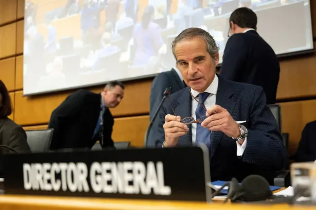 Uluslararası Atom Enerjisi Ajansı Genel Direktörü Rafael Grossi (Reuters)
