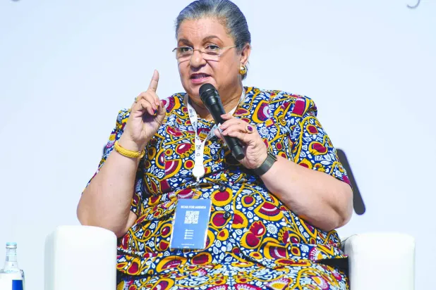 Head of the United Nations Support Mission in Libya Hanna Tetteh Getty)